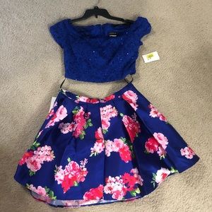 B Darlin 2 Piece Dress NWT